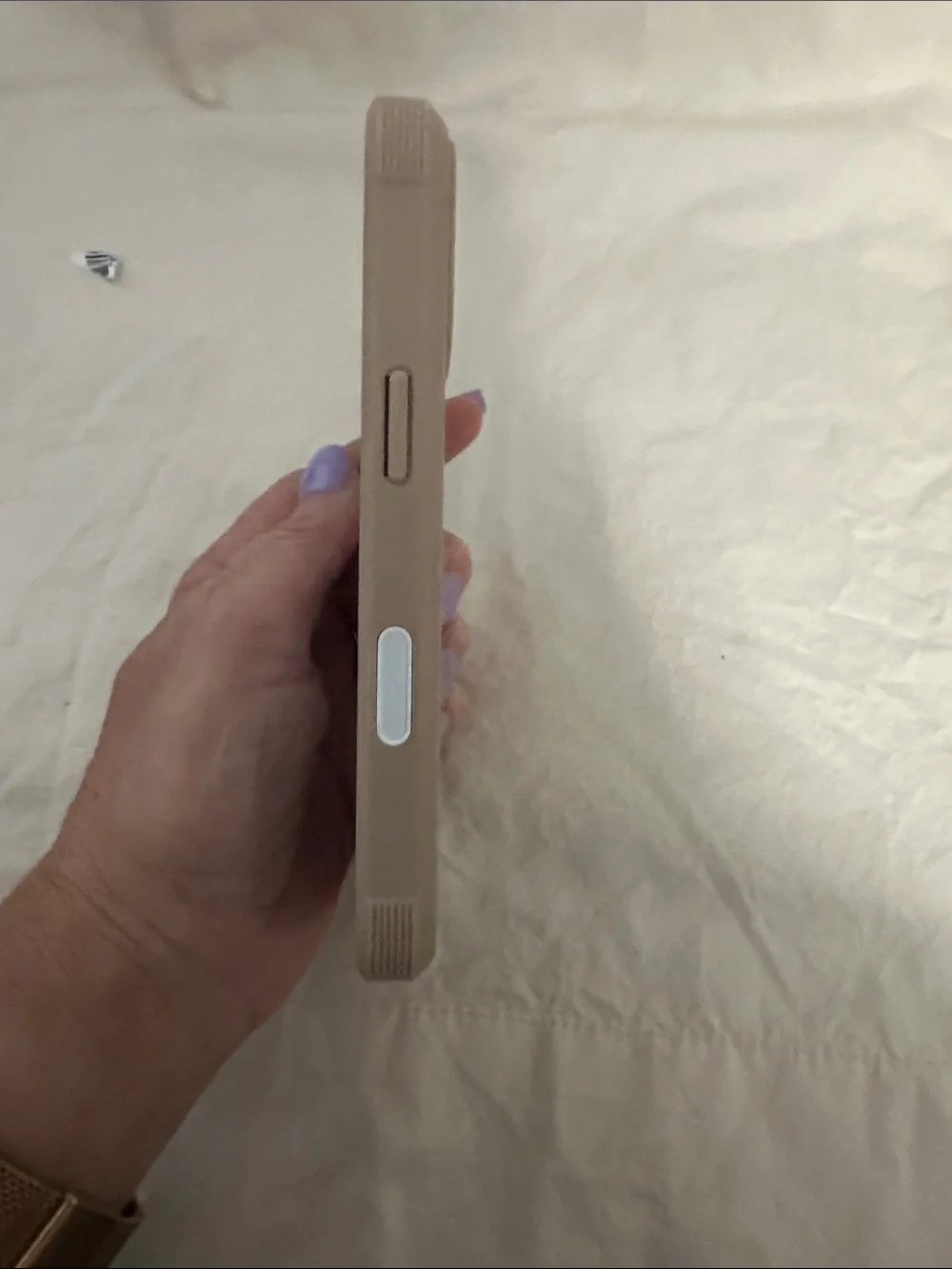 Protective Phone Case - Beige New in Box for iPhone 17